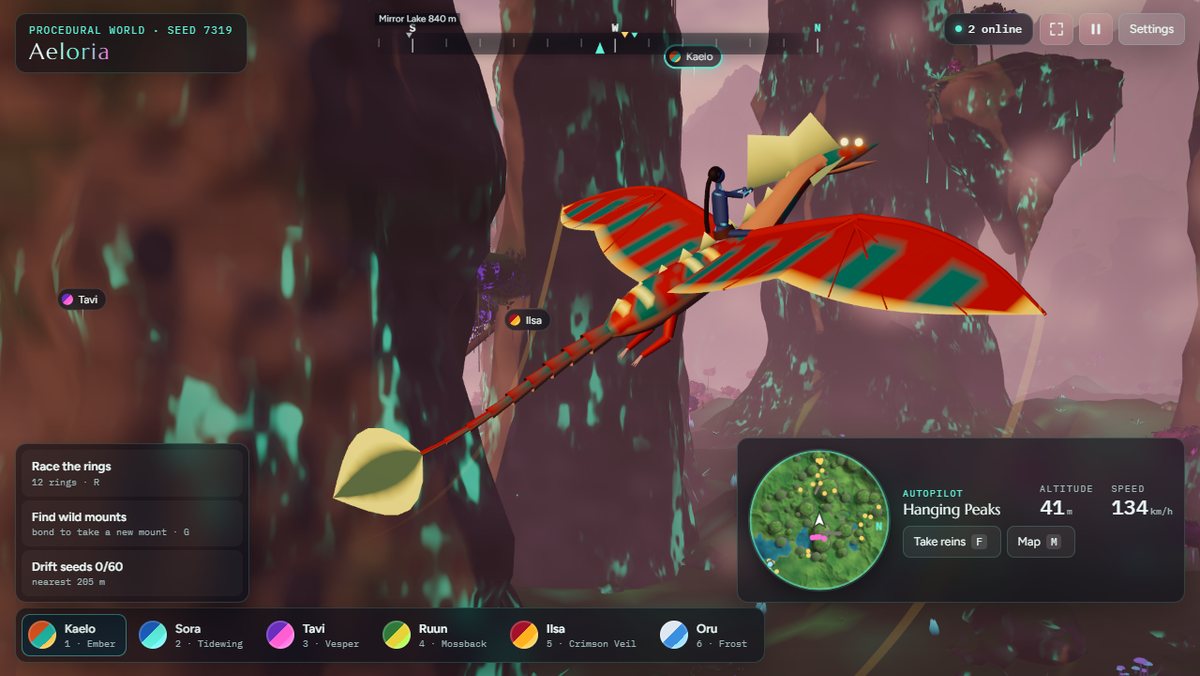 Preview of Aeloria browser game