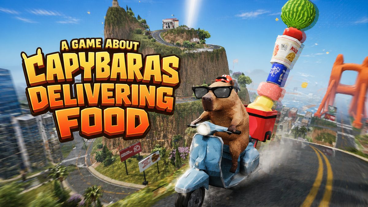Preview of A Game About Capybaras Delivering Food