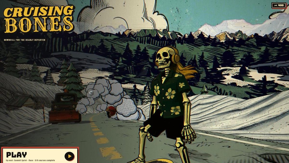 Preview of Cruising Bones browser game