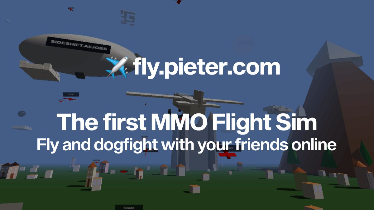 Preview of fly.pieter.com