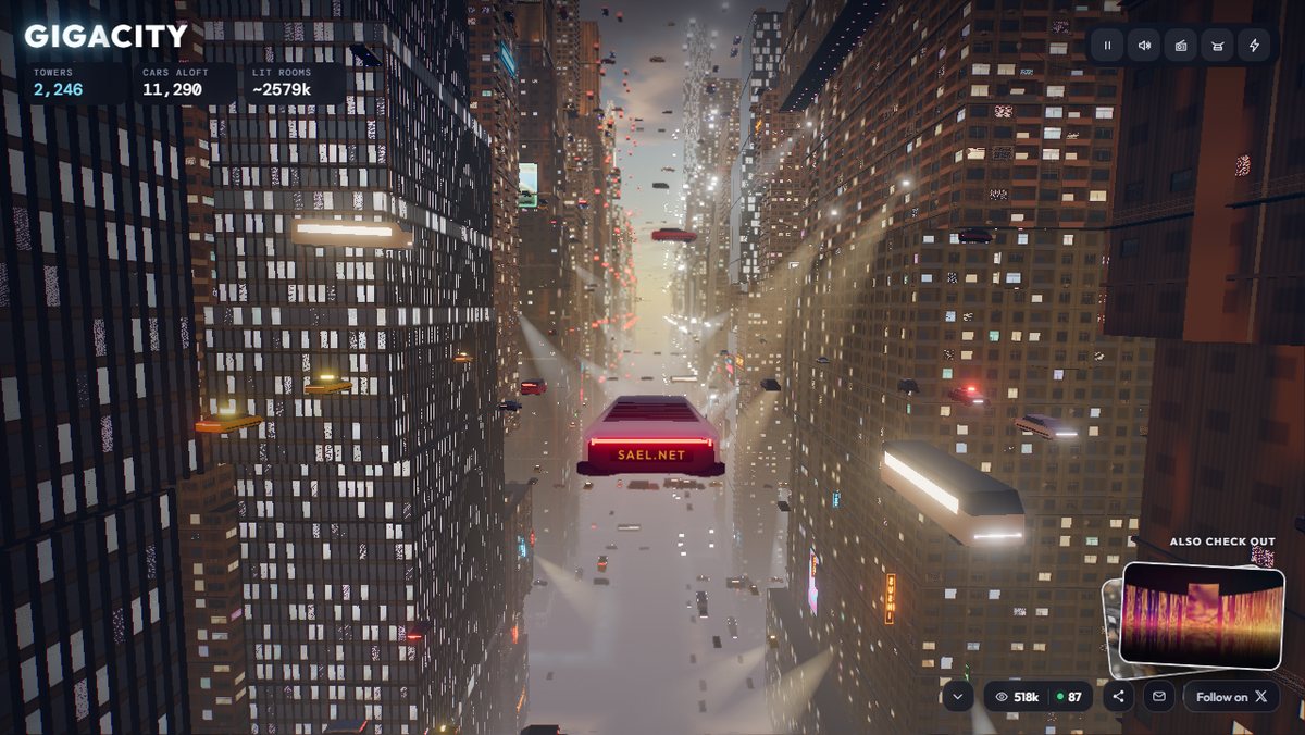 Preview of Gigacity browser game