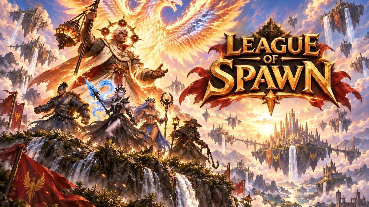 Preview of League of Spawn browser game