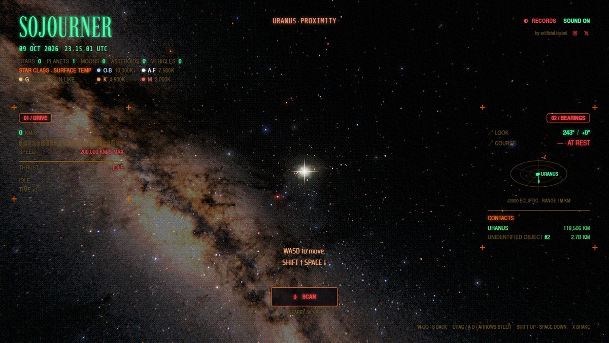 Preview of Sojourner browser game
