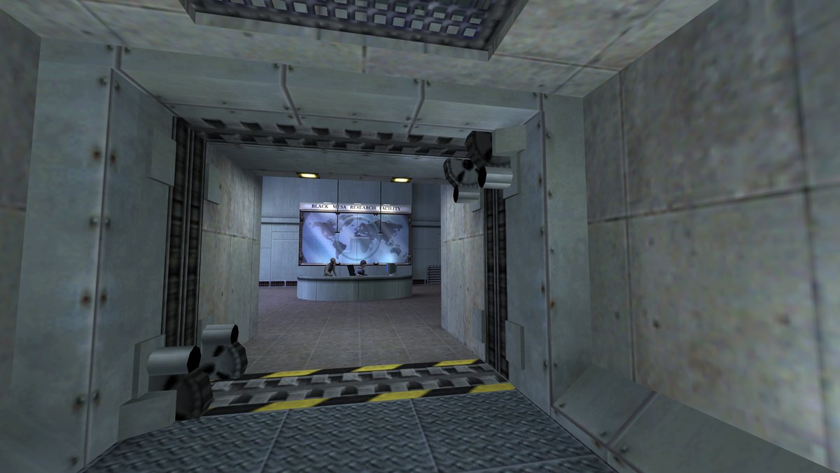 Preview of WebXash (Half-Life in the browser) browser game